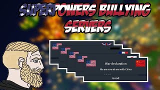 GRANDMASTER USA BULLIES THE SERVER | Roblox Rise of Nations