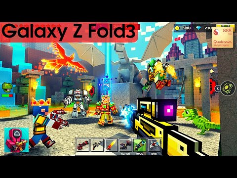 Pixel Gun 3D | FPS | Android Gameplay | Galaxy Z Fold3 12/512 Snapdragon 888 | Max Settings