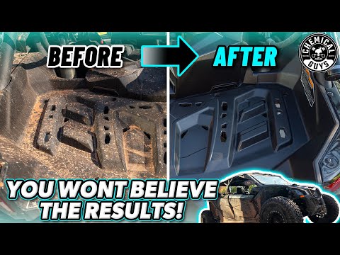 How To Wash Muddy Vehicle! - Off Road CanAm - Chemical Guys Part 2