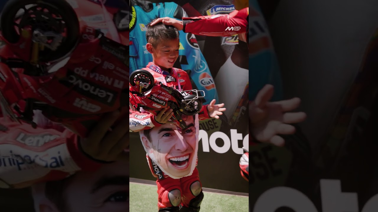 Marc Marquez meets his biggest Thai fan! 😍| 2025 #ThaiGP