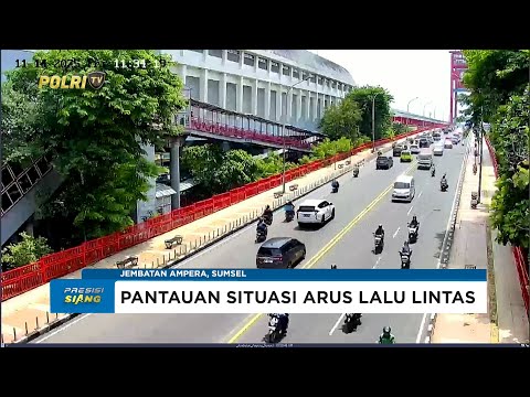 NTMC POLRI - PANTAUAN ARUS LALU LINTAS SIANG 14/11/2025