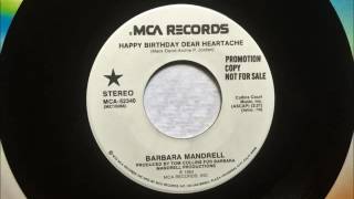 Happy Birthday Dear Heartache , Barbara Mandrell , 1984
