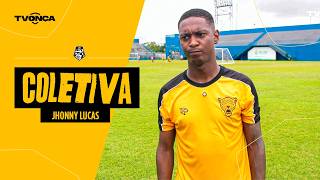 Coletiva volante Jhonny Lucas (pré-jogo Amazonas x Porto Velho-RO Copa Norte)