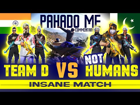 INDIA VS PAKISTAN | TEAM D VS NOT HUMANS 🔥😍