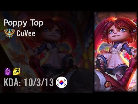 Poppy Top vs Quinn - CuVee - KR Challenger Path 6.3