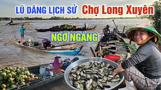 NGỠ NGÀNG ĐỈNH LŨ MIỀN TÂY - MÙA CÁ RÔ ĐỒNG ĐỔ BỘ Ở CHỢ LONG XUYÊN