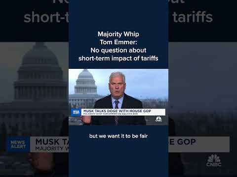 Majority Whip Tom Emmer: No question about short-term impact of tariffs