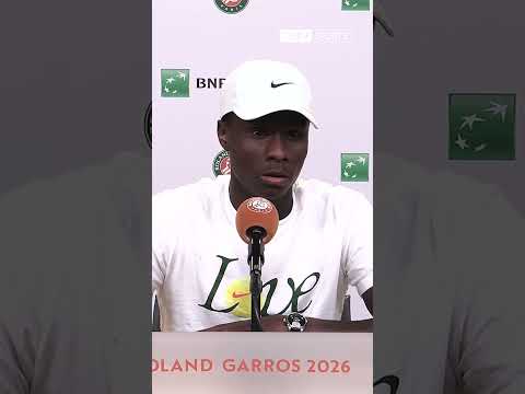 🇫🇷🤩 La réaction de Moïse Kouamé après sa victoire au premier tour de Roland-Garros à 17 ans !