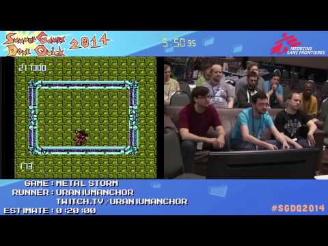 Metal Storm by UraniumAnchor in 12:41 - SGDQ2014 - Part 51