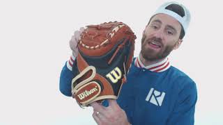 Video thumbnail: Wilson A2000 SuperSkin 1790 34" Baseball Catcher's Mitt: WBW10011834