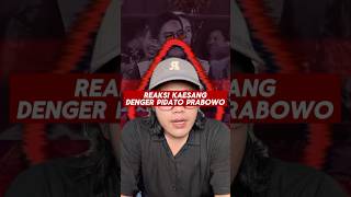 Download lagu Kaesang's reaction to hearing Prabowo's speech #dialectics #dialectics #prabowo #gibran #jokowi #... mp3
