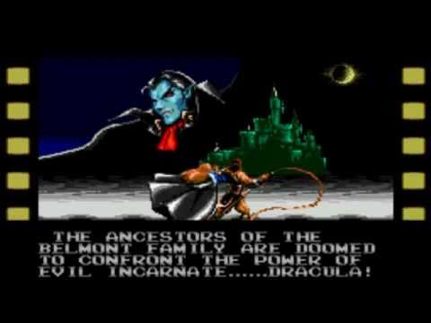 Castlevania The New Generation Intro (Genesis/MegaDrive)