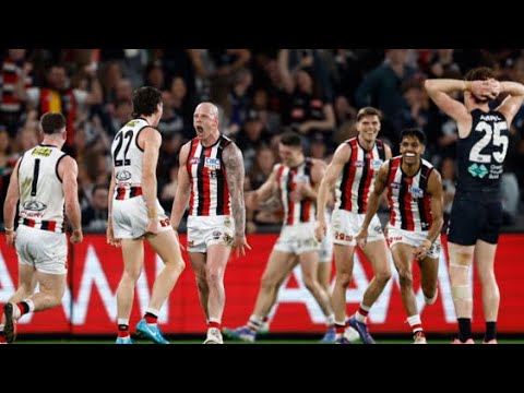 Carlton v St.Kilda Round 24 2024