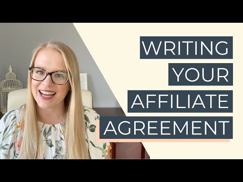 What to Include In Your Affiliate Agreement