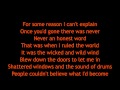 Coldplay Viva La Vida Lyrics