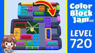 Soluzione del Livello 720 di Color Block Jam