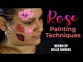 Rose Painting Techniques by Kellie Burrus