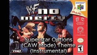 WWF No Mercy - Smackdown Mall | Superstar Options (Instrumental)