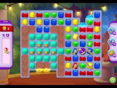 HomeScapes Level 3098 no boosters (14 moves)