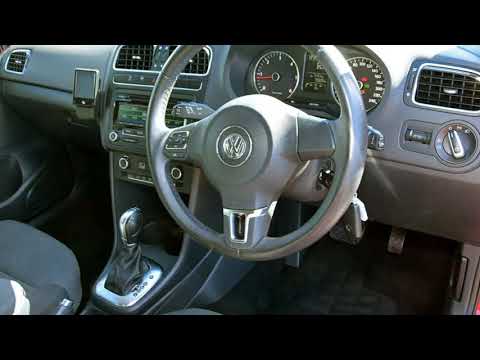 2013 Volkswagen Polo 6R MY14 66TDI DSG Comfortline Red 7 Speed Sports Automatic Dual Clutch