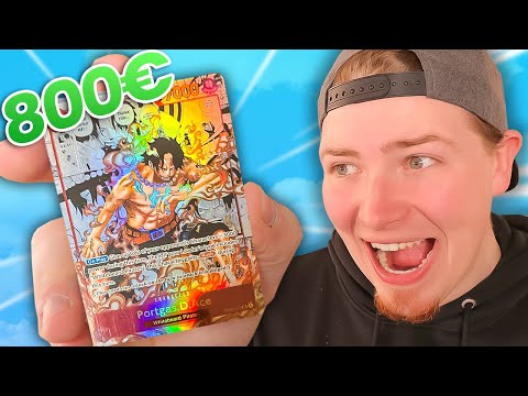 Ziehen wir die 800€ TEUERE ACE KARTE??🔥 One Piece TCG Paramount War Display