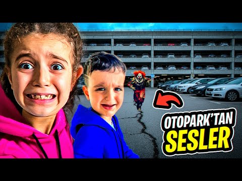 POYRAZ ELİF OTOPARKTAN GİZEMLİ SESLER GELİYOR!!BABAMI KORKUTTUK!!