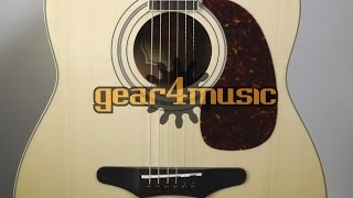 Video thumbnail for Silvertone 633 Acoustic Guitar by Gear4music Guitars