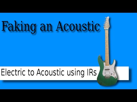 Acoustic Guitar simulation using IRs
