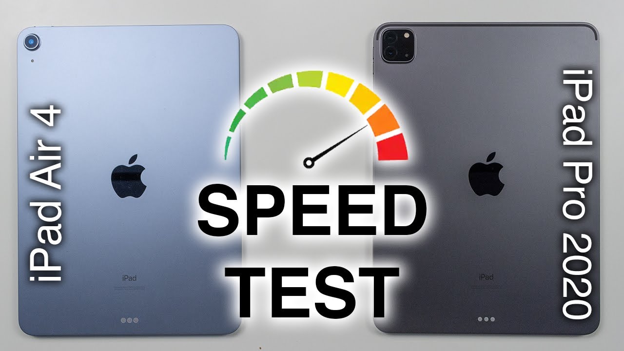 iPad Air 4 vs iPad Pro (2020) SPEED TEST!