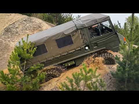 Truck Stuck in Deep Mud! Extreme Off-Road Cargo Transport – Delivery at Any Cost!