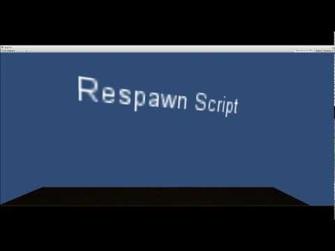 Respawn Script for Unity