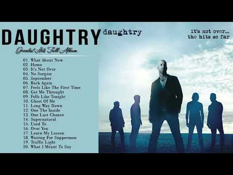 Daughtry Greatest Hits Full Album   Best Songs of Daughtry 2023 playlist