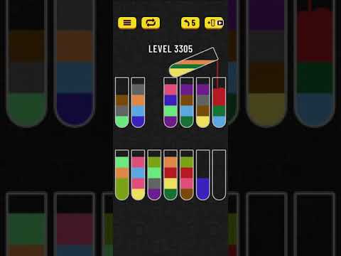 water sort puzzle level 3305