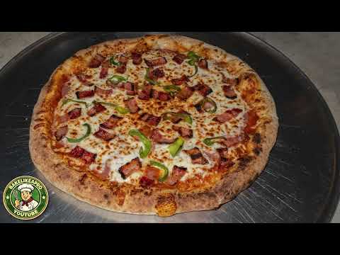 Let's Make 2 Large Pizzas - Easy Yeast Dough Pizza Recipe