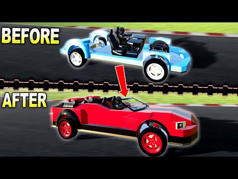 I Turned an Unfinished Chassis Into a 3 Engine Racecar! - Techblox Gameplay