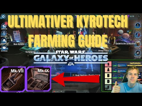 Ultimate Cryotech Farming Guide in SWGOH! Never run out of resources again | SWGOH Guide (German)
