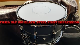 Video thumbnail for TAMA SLP BIG BLACK STEEL 14 x 8" FIRST IMPRESSION/REVIEW by Heavy Drums Inc