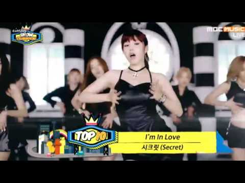 20140903 Top 10 Kara Taemin Winner Orange Caramel Sistar  Secret Block B BTS Park Boram