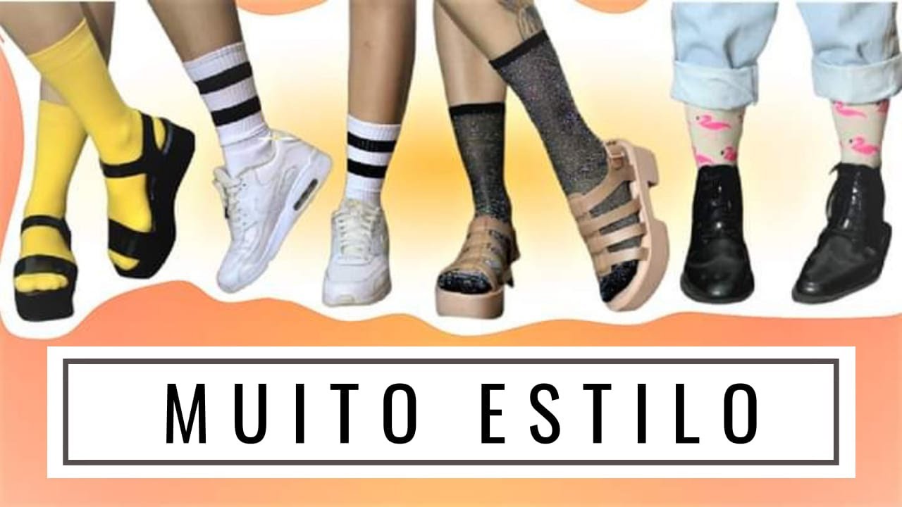 LOOKS DIVERTIDOS COM MEIAS