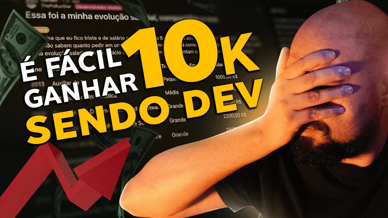 10k de Salário Programador: Quanto tempo levei pra ganhar?