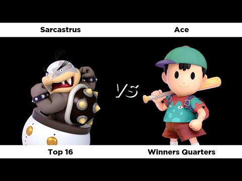 CSL: Finale Top 16 - Ace (Ness) vs Sarcastrus (Bowser Jr.)