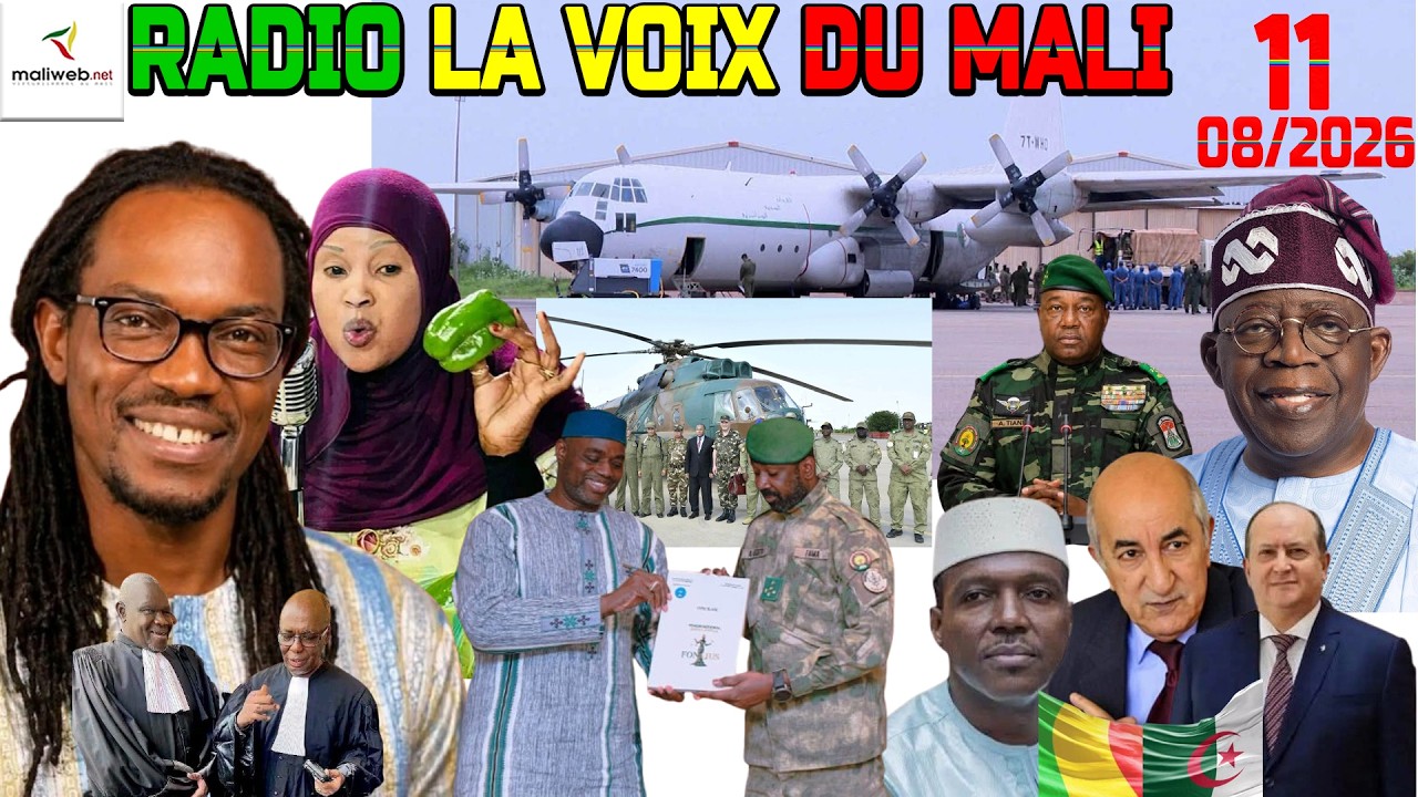 La Revue de Presse de la RADIO LA VOIX DU MALI du 11 Août 2026