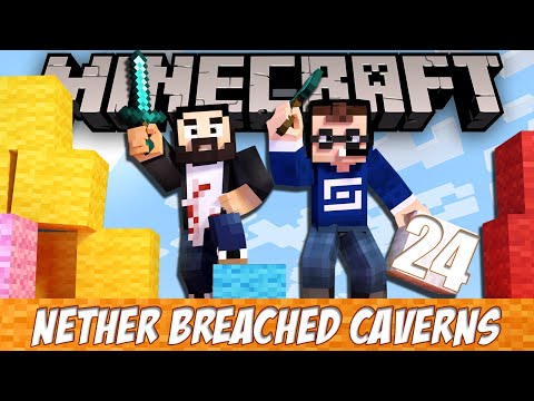 VintageBeef - Minecraft Nether Breached Caverns - EP24 - We're Doing It!