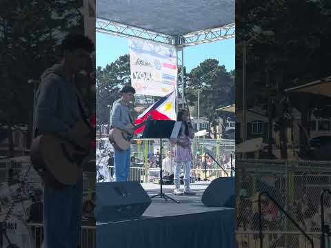 Akin Ka Na Lang (beautiful acoustic version) at the 2025 Kasayahan Festival in Daly City, CA 