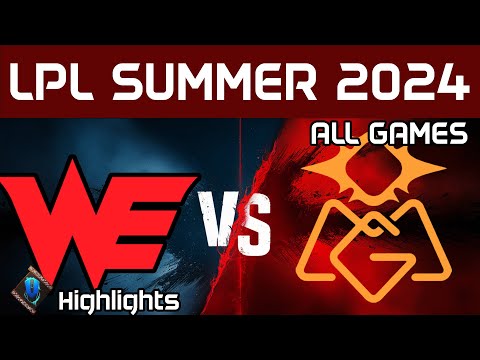 WE vs OMG Highlights ALL GAMES LPL Summer 2024 Team WE vs Oh My God by Onivia