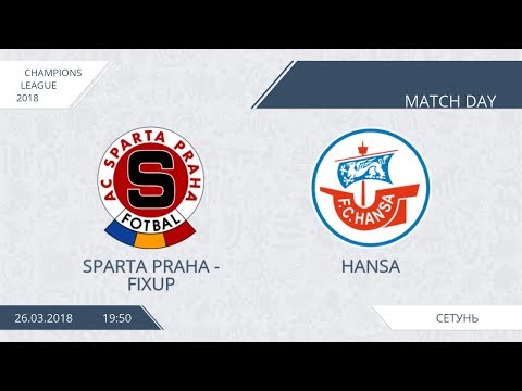 AFL18. Champions League. Qualification. Sparta Praha - Hansa