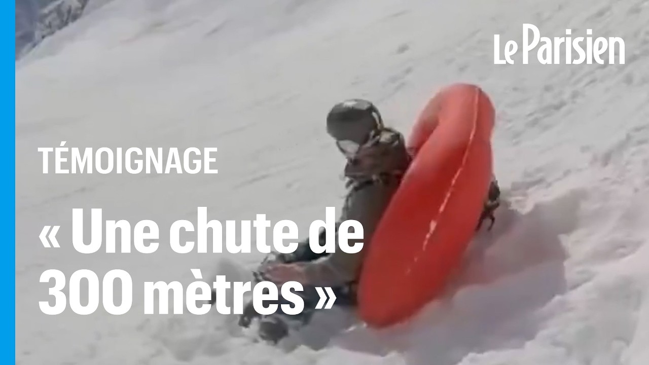 « Une chute de 300m » : un skieur survit miraculeusement à une avalanche