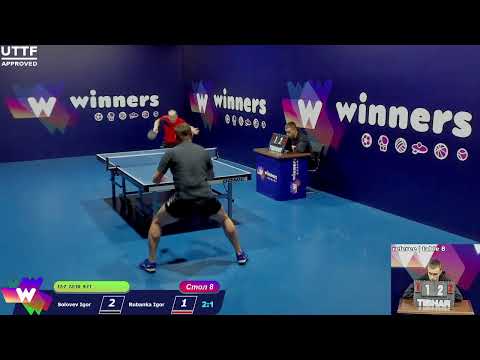 Solovev Igor - Rubanka Igor. WINners CUP Table Tennis 8 27.12.2020 09:45