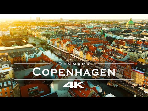 Copenhagen, Denmark 🇩🇰 - by drone [4K]
