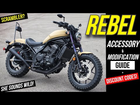New Honda Rebel 1100 with KNOBBY Tires! Should there be a 2023 Scrambler 1100 with CL500 Release?
